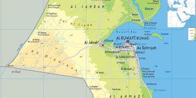 Arifjan kuwait haritası 